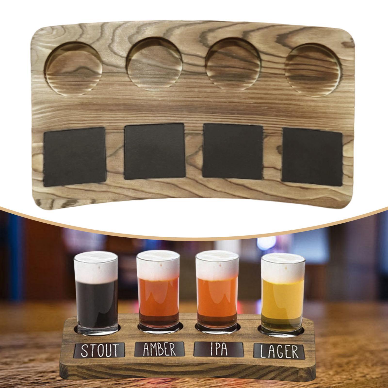Wine Beer Tasting - Flight Board Hout voor wijnproeverij Vluchtpeddel