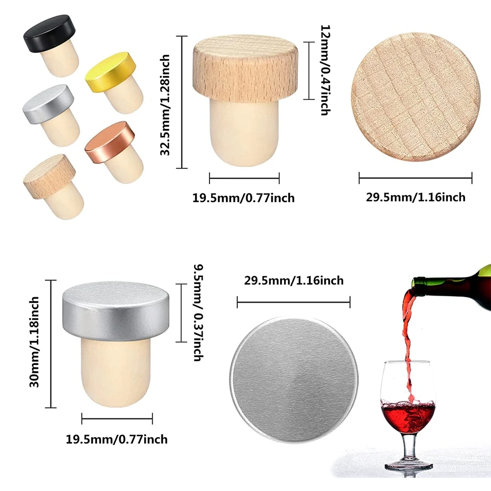 10 Stuks Wijnfles Kurk T-vormi - Wine Beer Tasting recensie en prijs