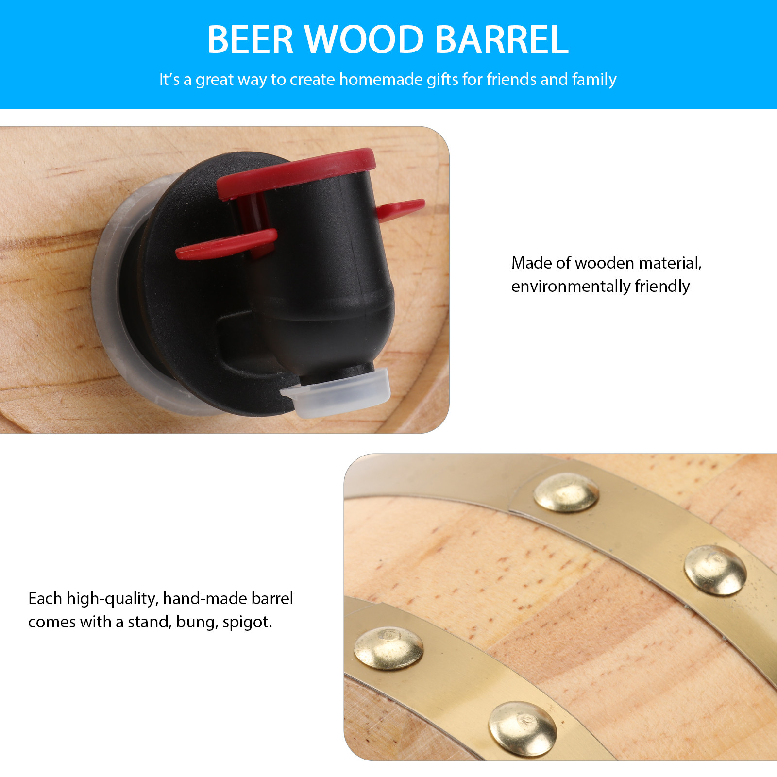 1-delige handgemaakte eikenhou - Wine Beer Spirits recensie en prijs